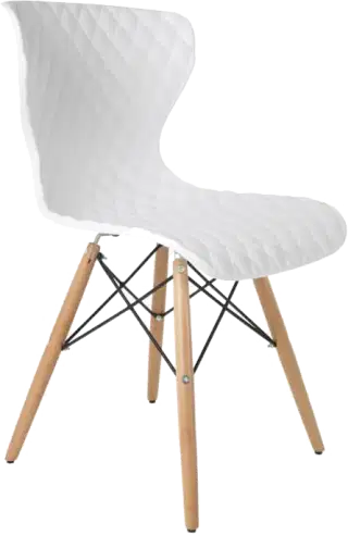 Roomfactory Crown jedálenská stolička - Biela
